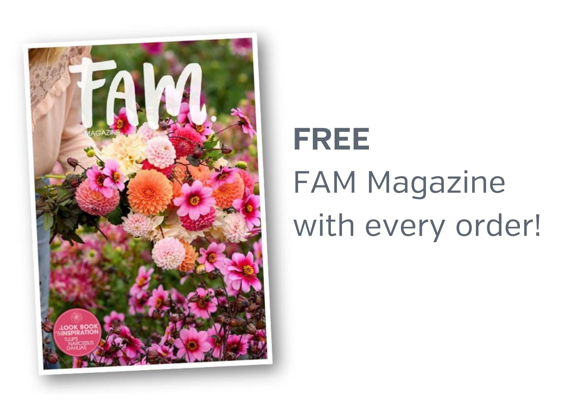 free magazine with every order